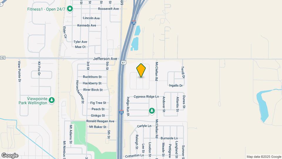 7505 Little Fox Ln Map and Location Details
