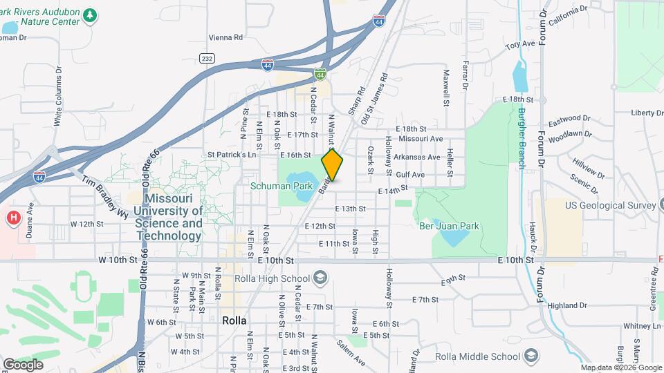 507 E 14th St Map and Location Details