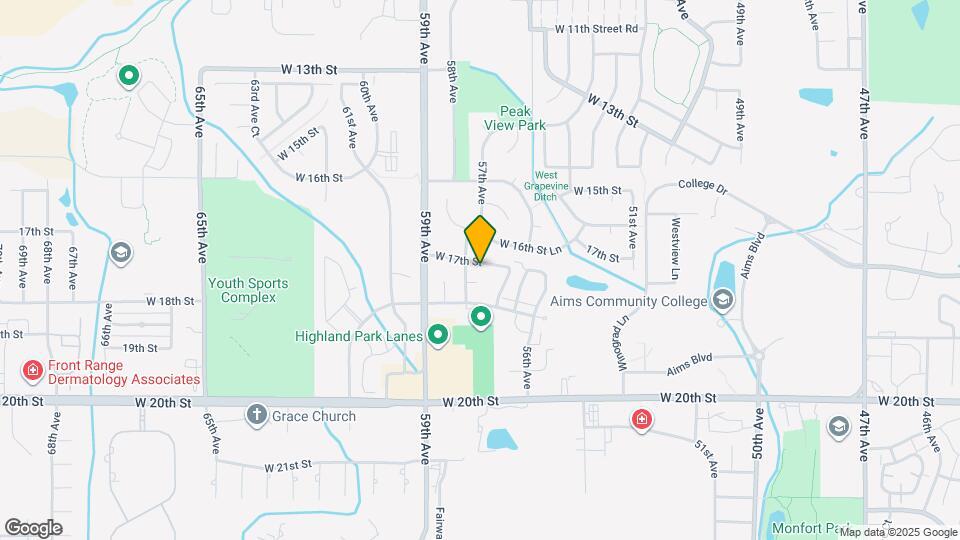 5718 W 17th St Mapa y Detalles de la Ubicación