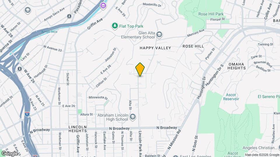 2910 Lincoln Park Ave Map and Location Details