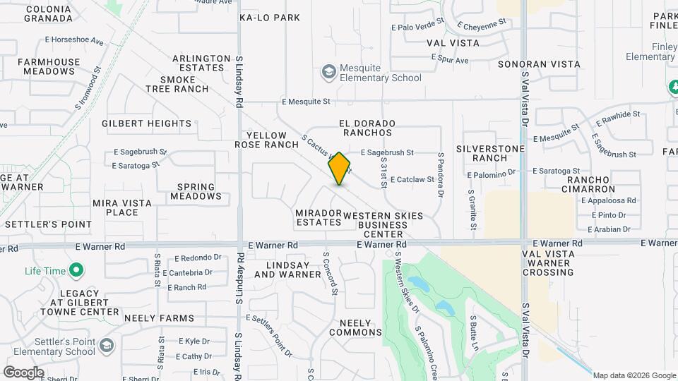 1070 E Appaloosa Rd Map and Location Details