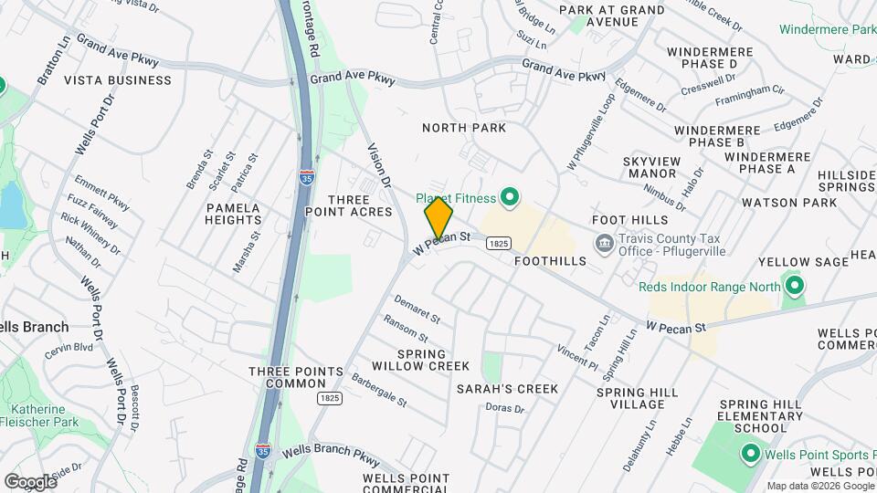 1614 Iberville Dr Map and Location Details