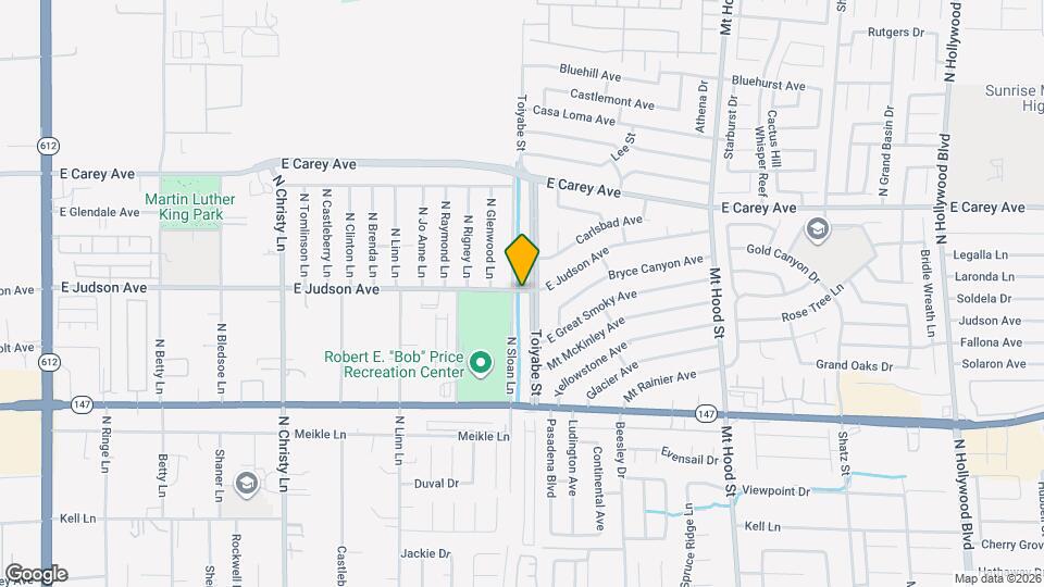 5925 E Hudson Woods Ave Mapa y Detalles de la Ubicación