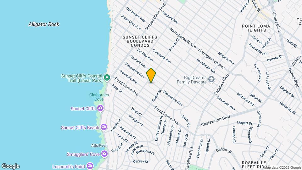 4565-4567 Pescadero Ave Mapa y Detalles de la Ubicación