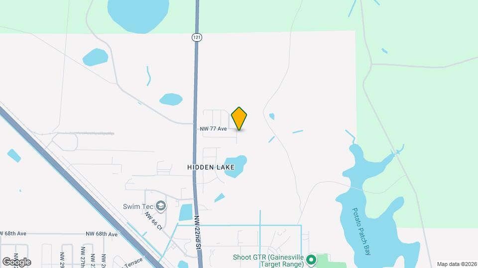 7631 NW 20th Dr Map and Location Details