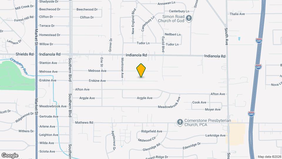 368 Erskine Ave Map and Location Details