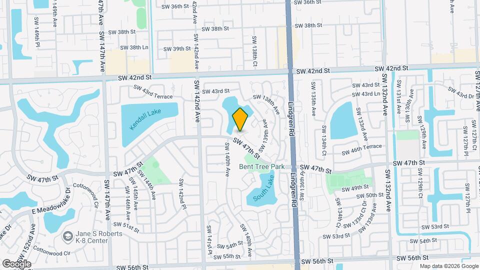 13964 SW 46th Terrace Map and Location Details