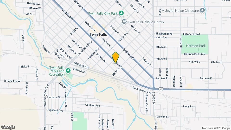210 Ketchum St S Map and Location Details
