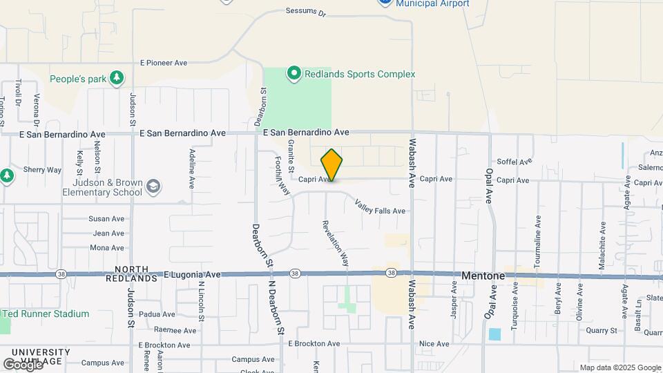 1649 Valley Falls Ave Map and Location Details