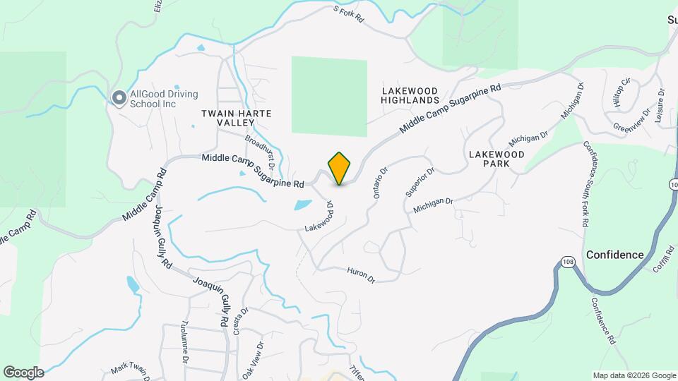 19011 Middle Camp Rd Map and Location Details