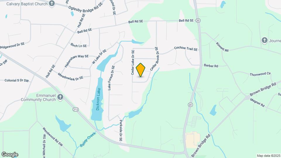 4801 Cedar Brook Dr SE Map and Location Details