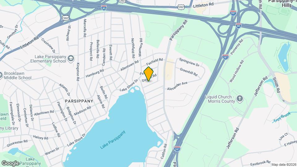 15 Caldwell Rd Map and Location Details