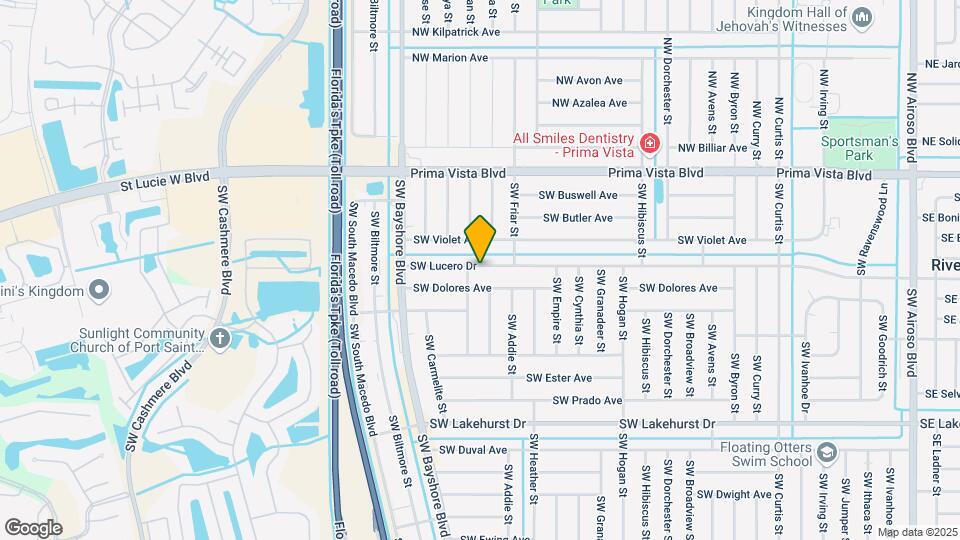 632 SW Lucero Dr Map and Location Details