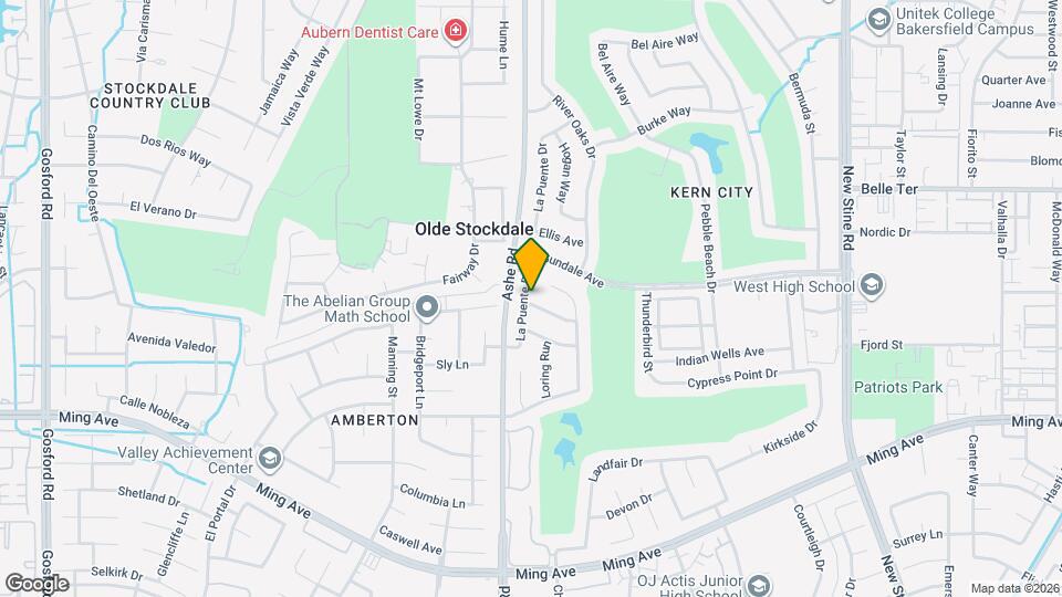 1304 La Puente Dr Map and Location Details