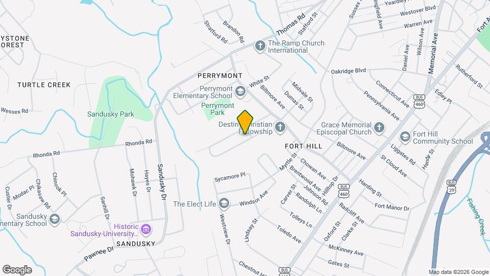 4607 Fairmont Ave Map and Location Details