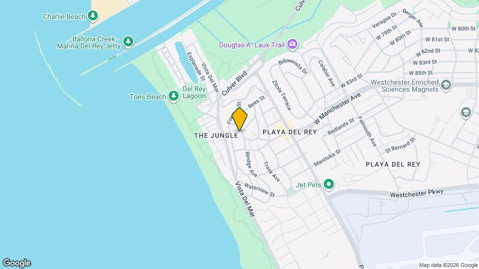 7103 Rindge Ave Mapa y Detalles de la Ubicación