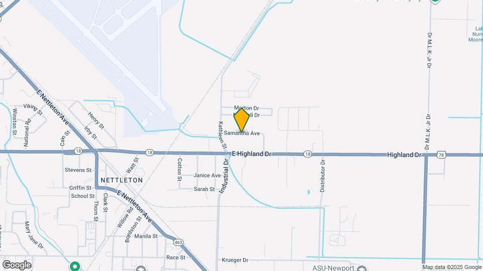 4721 Samantha Ave Map and Location Details