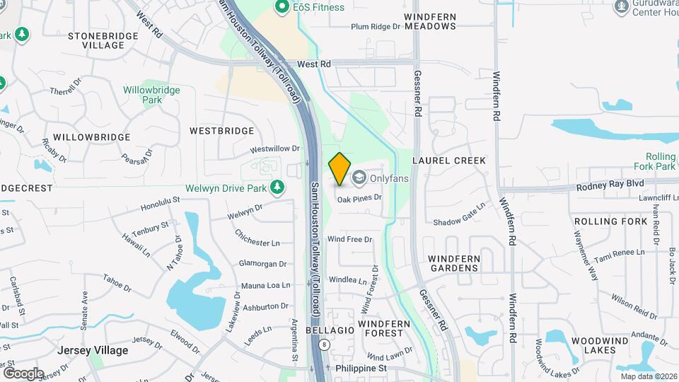 8614 Windell Ln Map and Location Details