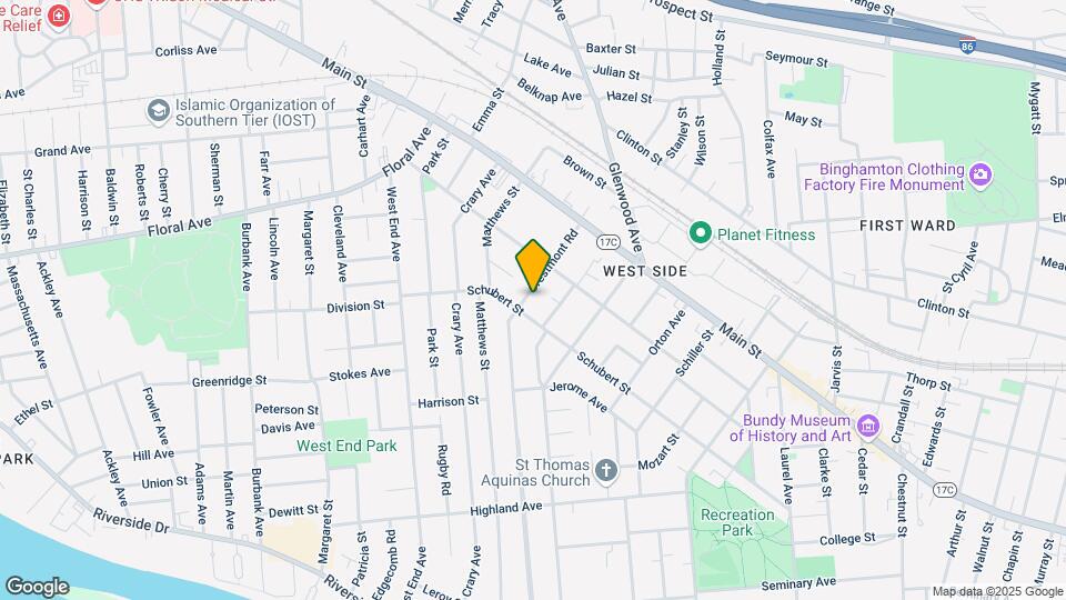 128 Crestmont Rd Map and Location Details