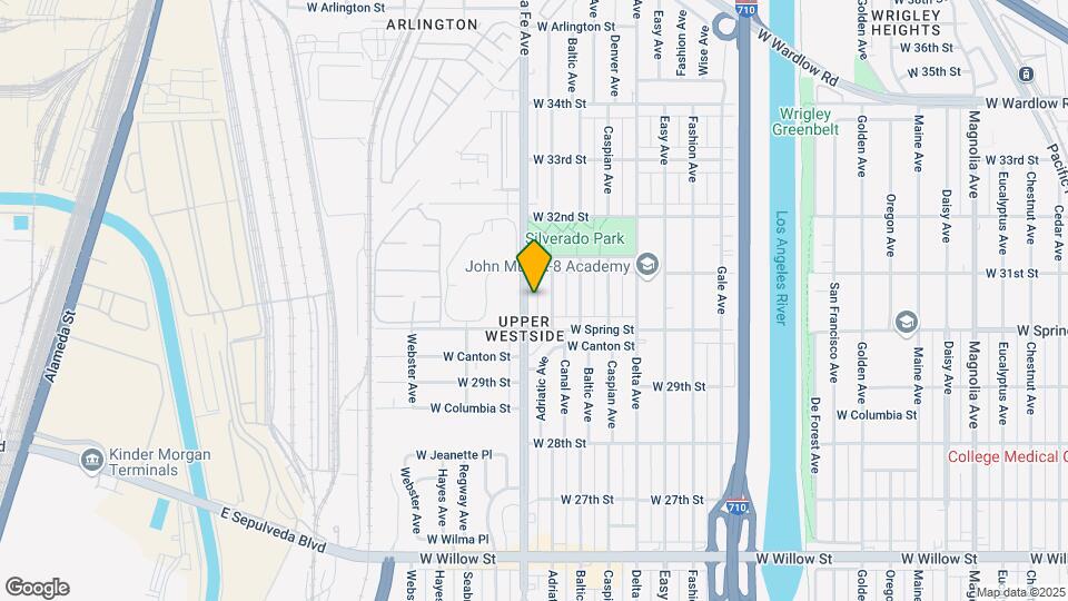 Santa Fe Apartments LB (West Long Beach) Mapa y Detalles de la Ubicación