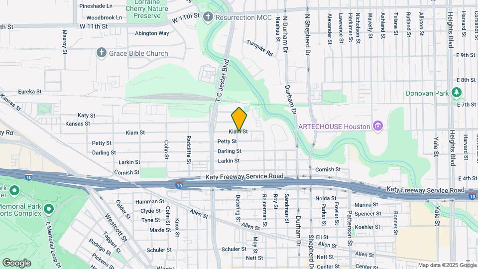 5239 Kiam St Map and Location Details