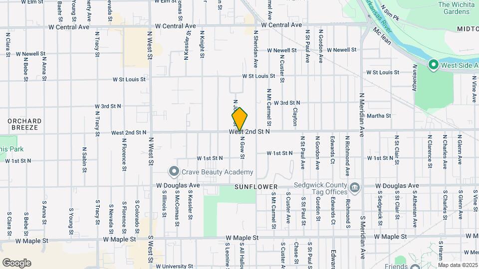 3415 West 2nd St N Map and Location Details