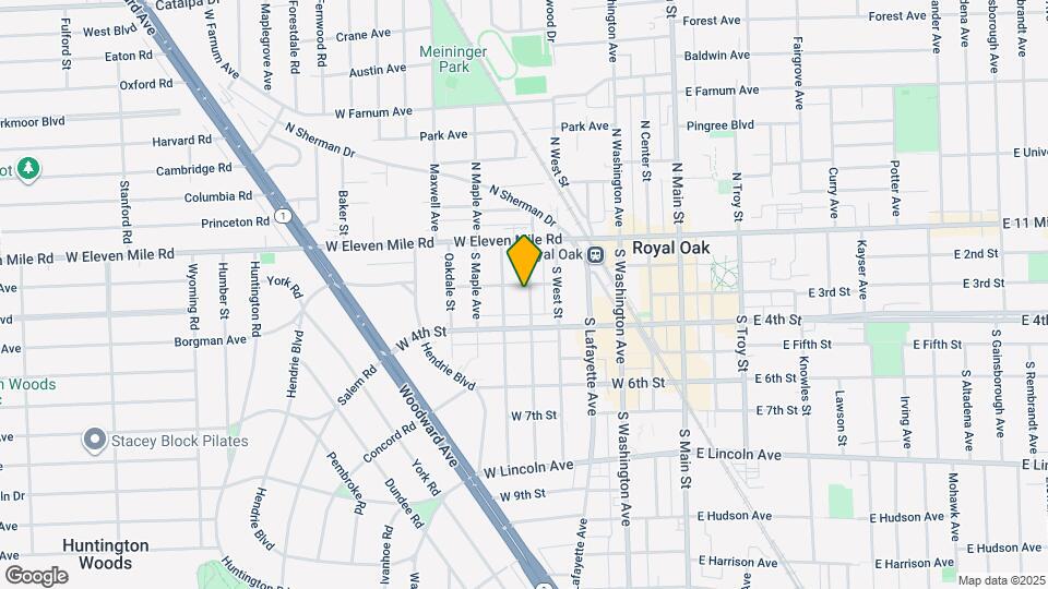 306 S Laurel St Map and Location Details