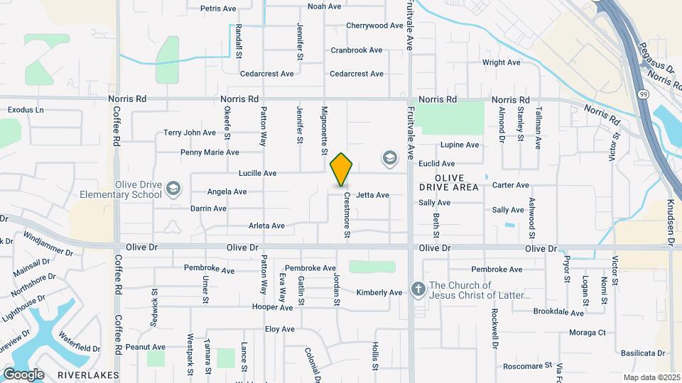 6101 Crestmore St Map and Location Details