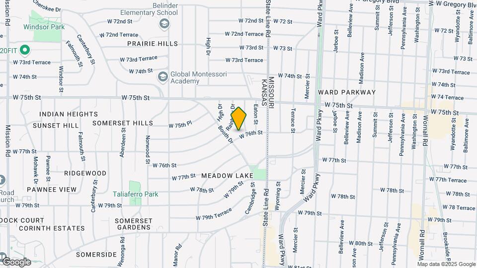 2208 W 76th St Map and Location Details