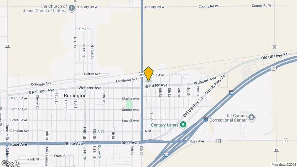 633 7th St Map and Location Details