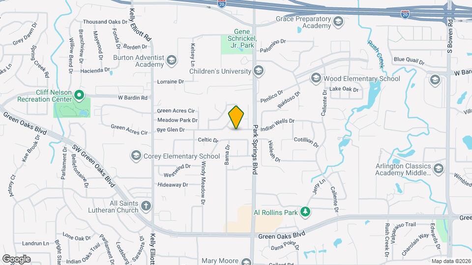 3812 Indian Wells Dr Map and Location Details