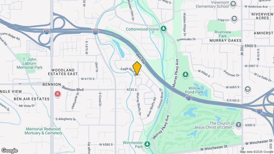 6167 Eagle Nest Dr Map and Location Details