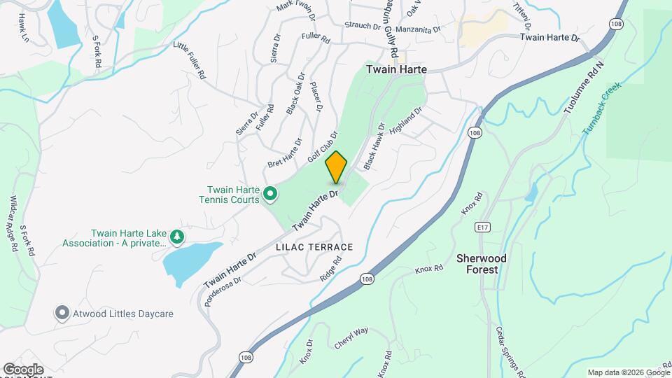 22622 Twain Harte Dr Map and Location Details