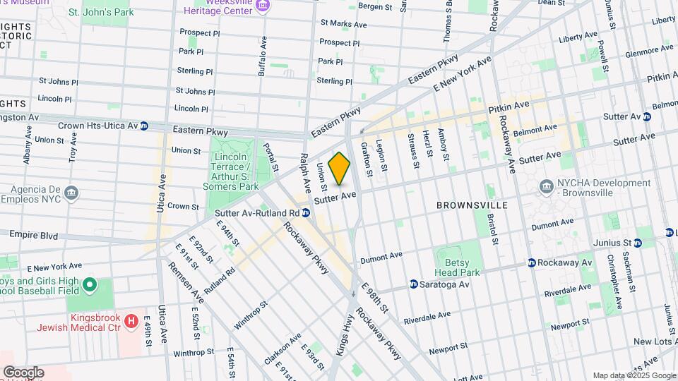 77 Tapscott St Mapa y Detalles de la Ubicación