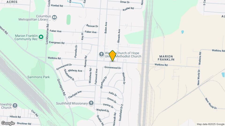 1515 Watkins Rd Map and Location Details