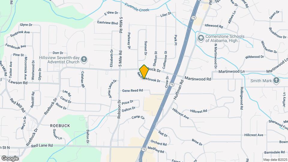 748 Meadowbrook Dr Map and Location Details