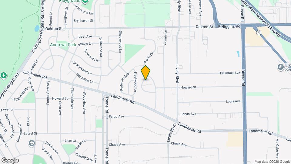 660 Perrie Drive, Unit 101 Mapa y Detalles de la Ubicación