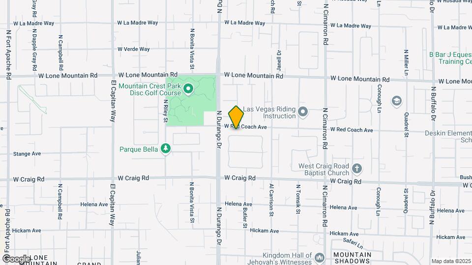 8356 Garnet Canyon Ln Map and Location Details