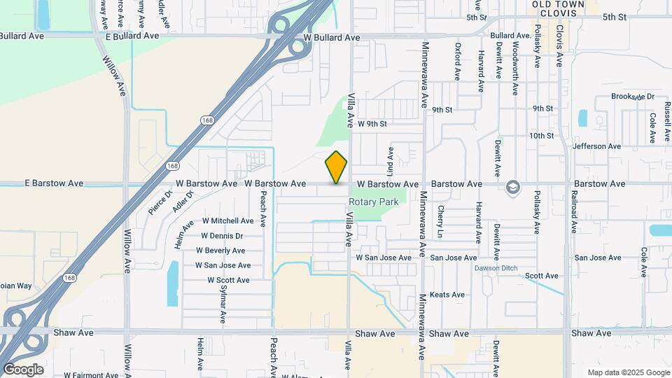 276 W Barstow Ave Map and Location Details