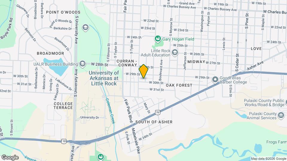 5204 W 31st St Map and Location Details