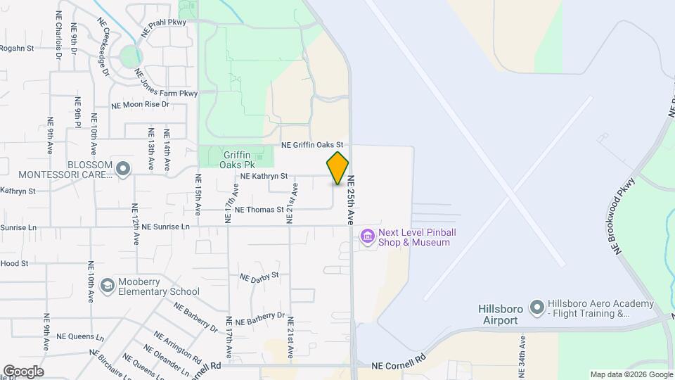 1826 NE 24th Ave Map and Location Details