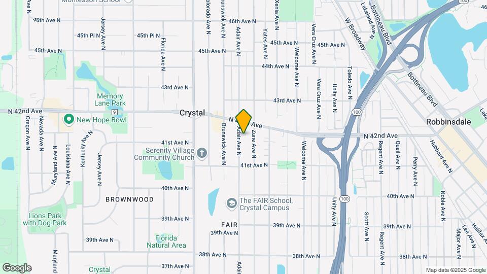 4164 Adair Ave N Mapa y Detalles de la Ubicación