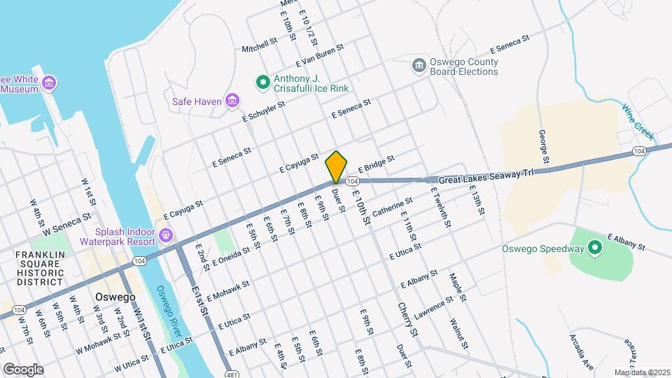 175 Duer St Mapa y Detalles de la Ubicación