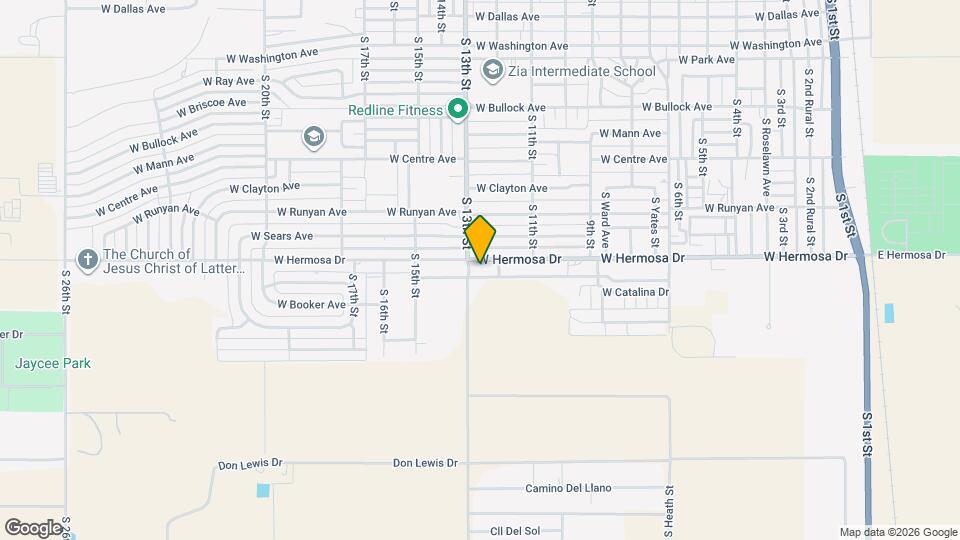 1205 W Hermosa Dr Map and Location Details