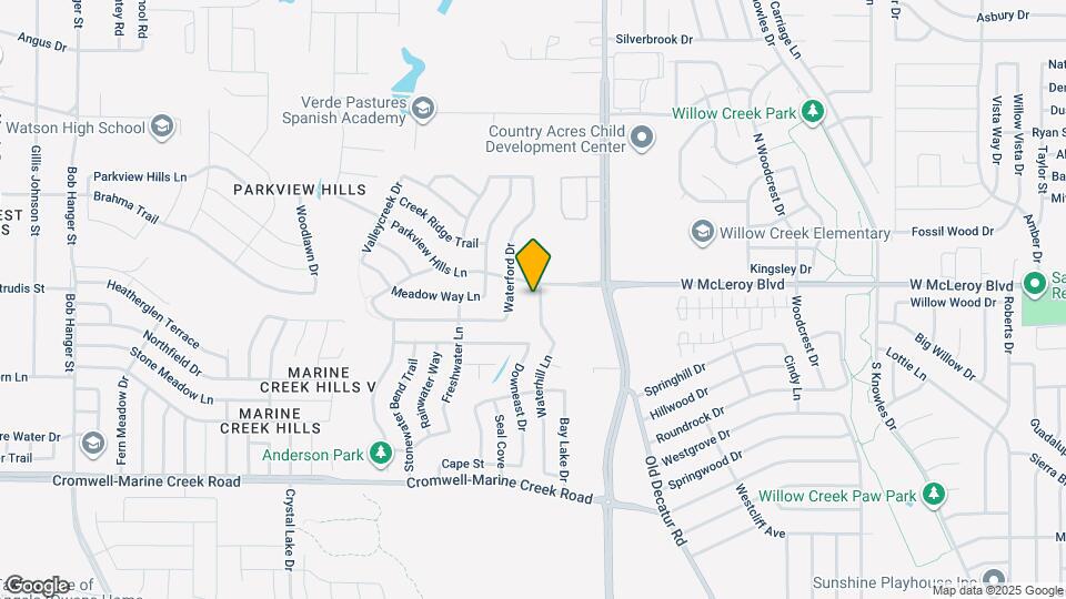 6709 Waterhill Ln Map and Location Details
