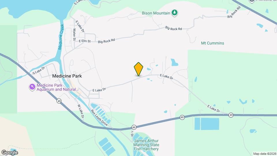 247 E Lake Dr Map and Location Details