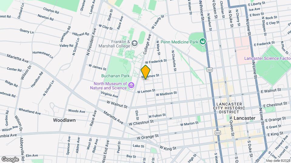 445 Nevin St Map and Location Details