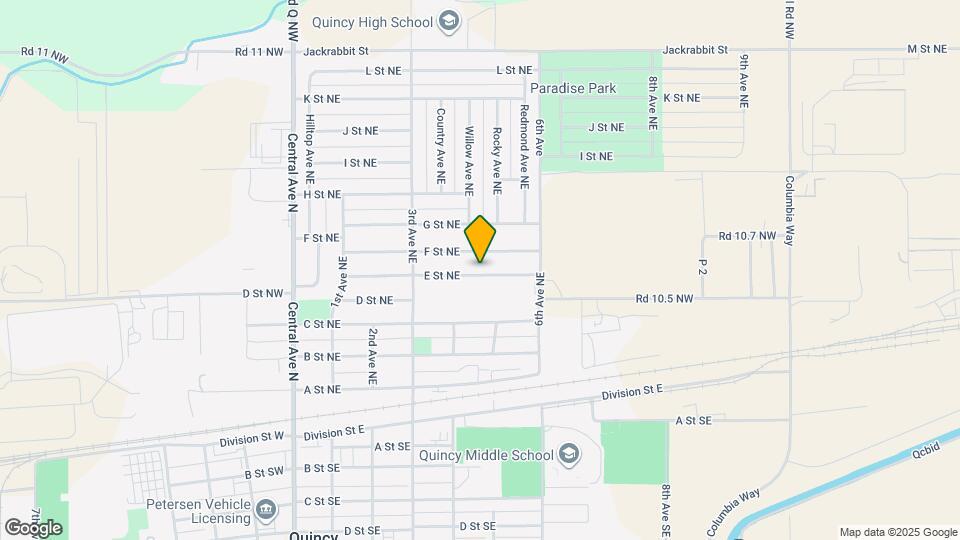 421 E St NE Mapa y Detalles de la Ubicación