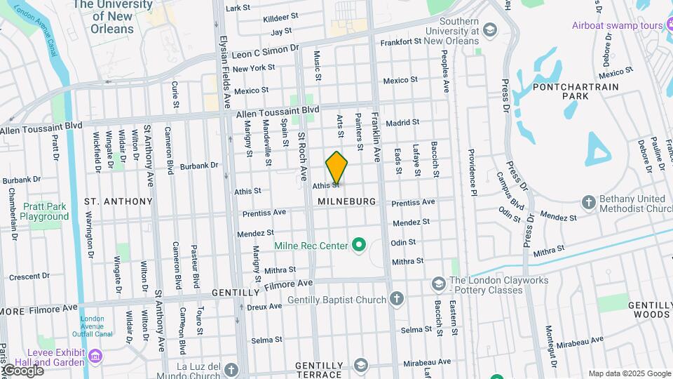 2458 Athis St Map and Location Details