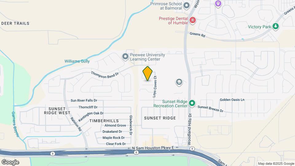11331 Rossum Creek Dr Map and Location Details